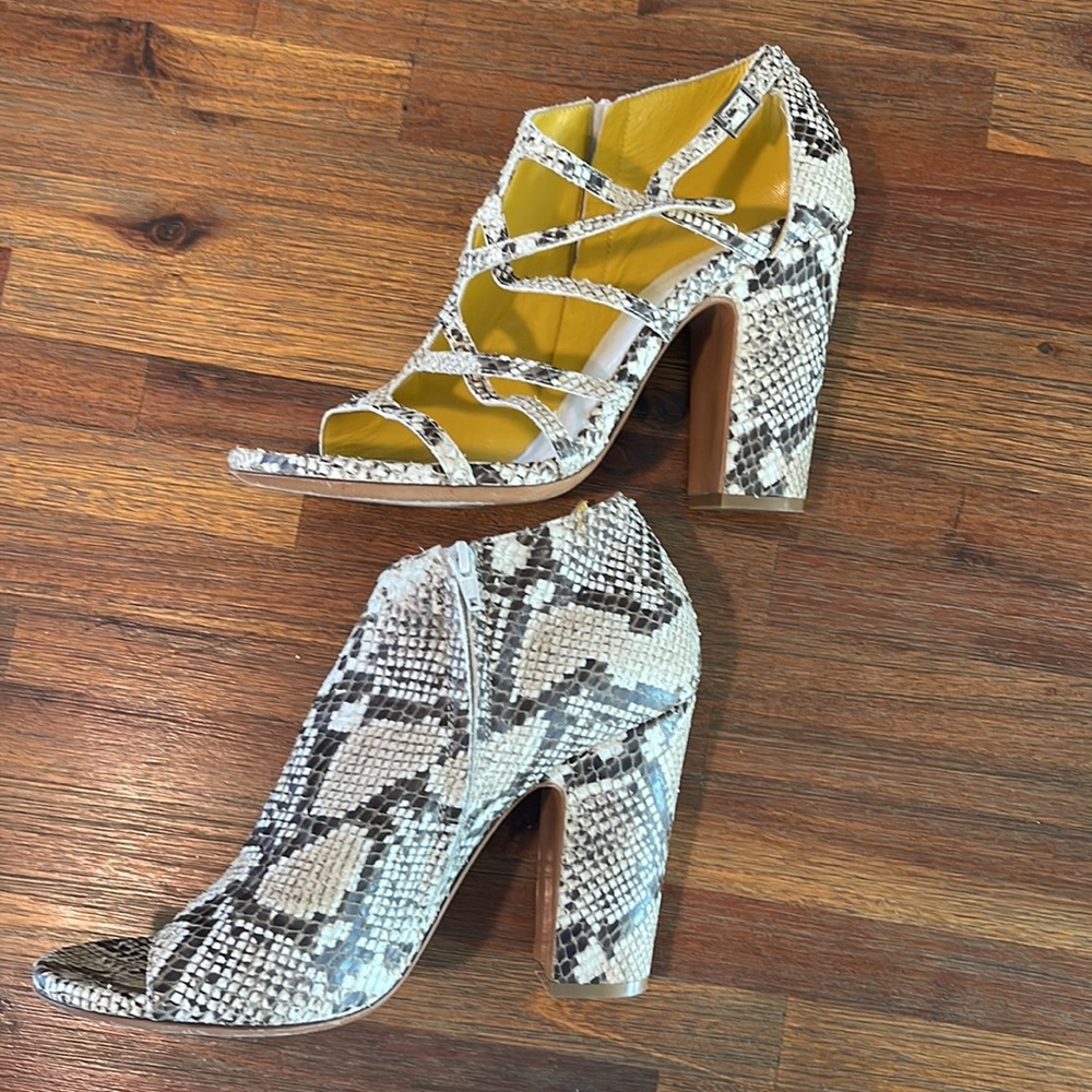 Maison Martin Margiela Python Leather Gladiator S… - image 5